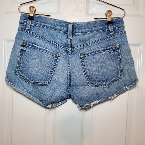 Vince Denim Cutoff Shorts Womens Casual Summer Sz 27 - Picture 4 of 9